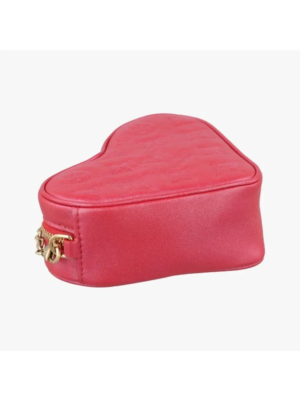 Louis Vuitton Heart on Chain Red Lambskin Shoulder